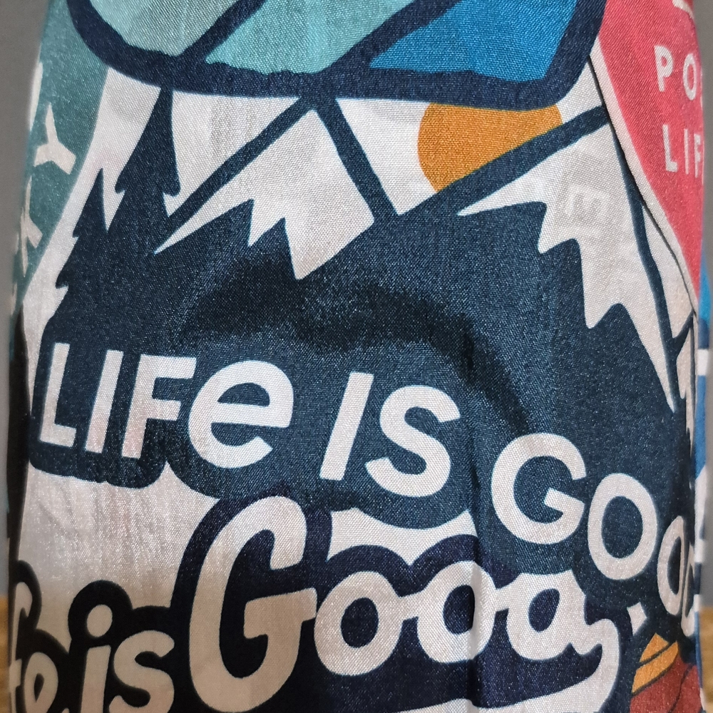 Life Is Good Colorful Sticker Patterned Hammock - Picture 4 of 6